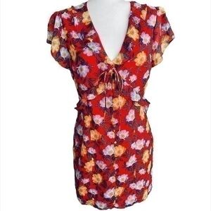 The Fifth Label Unite Floral Ruffle Dress | Size Medium | Summer Floral Dress